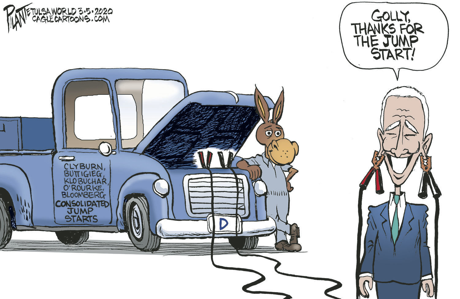 Bruce Plante Cartoon: MoJoe Biden